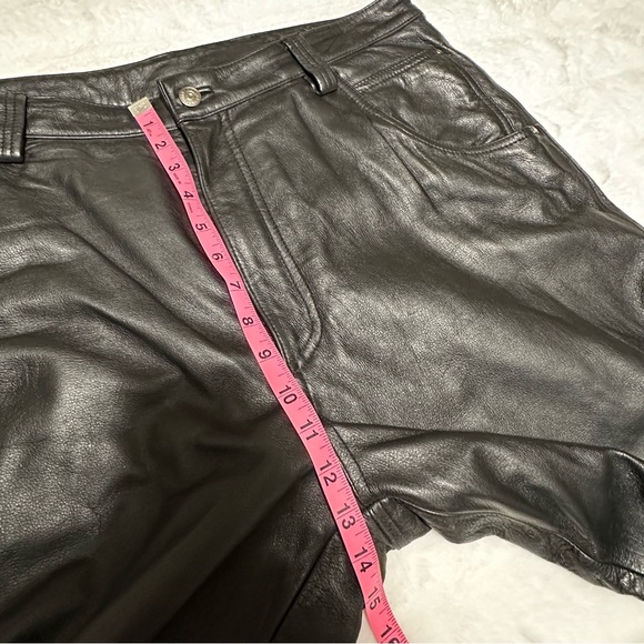 Men’s M.Julian Wilson’s Leather Motorcycle Riding Pants Size 36x32 - Picture 5 of 16